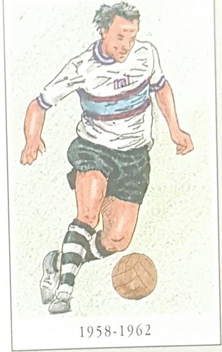 Retro Fußballverein Trikots Bilder im klaren Kühlschrankmagneten - verschiedene Teams - Bild 26 von 92