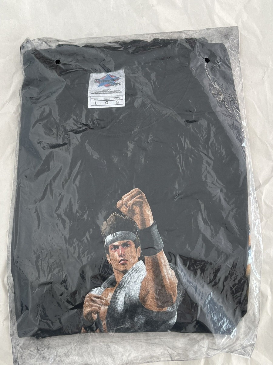 PS2 SEGA Virtua Fighter 4 Tシャツ Virtua Fighter 4 Sega Playstation 2 Video Game Promo