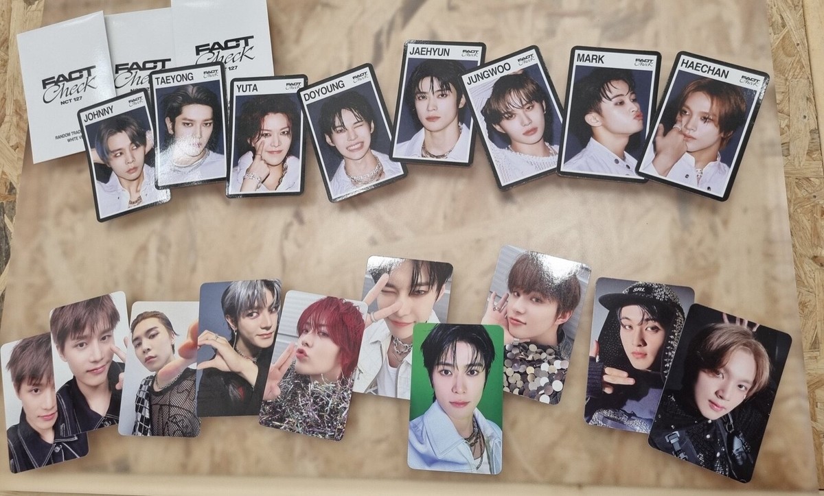 NCT 127 Fact Check トレカ マーク NCT 127 5th Album Fact Check 不可思議 展 MD Random Trading