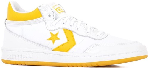 Sz 11Converse CONS Fastbreak Pro Mid White Light Yellow Shoes A08687C Men\'s NEW Converse CONS Fastbreak Pro Mid White Light Yellow Shoes  main image 3