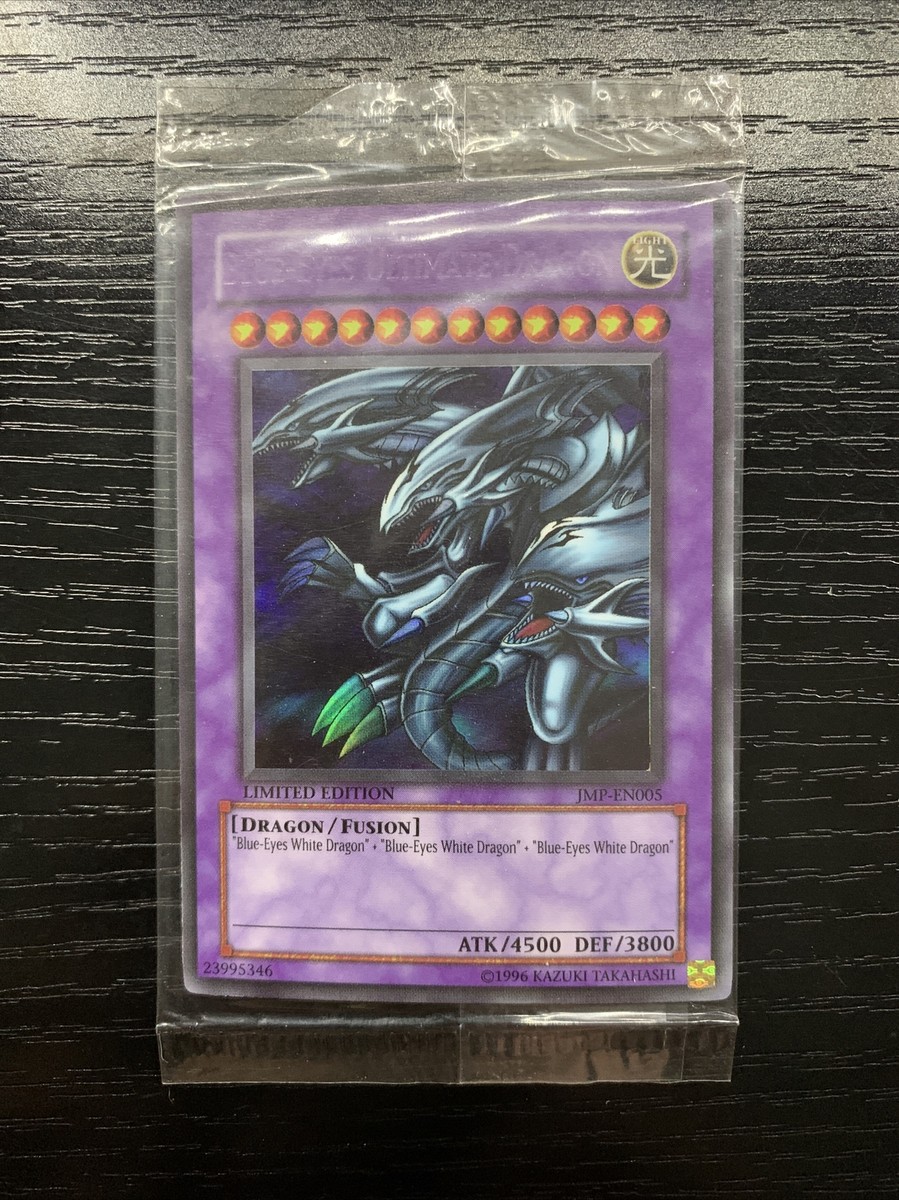Yugioh Blue Eyes Ultimate Dragon - JMP-EN005 - Sealed New No Name