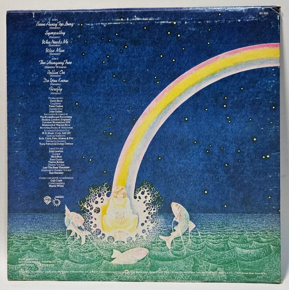 Uriah Heep - Firefly - WB Bronze BS 3013 1977 RCA MUSIC ED EX - Ultrasonic Cln - Image 2 of 4