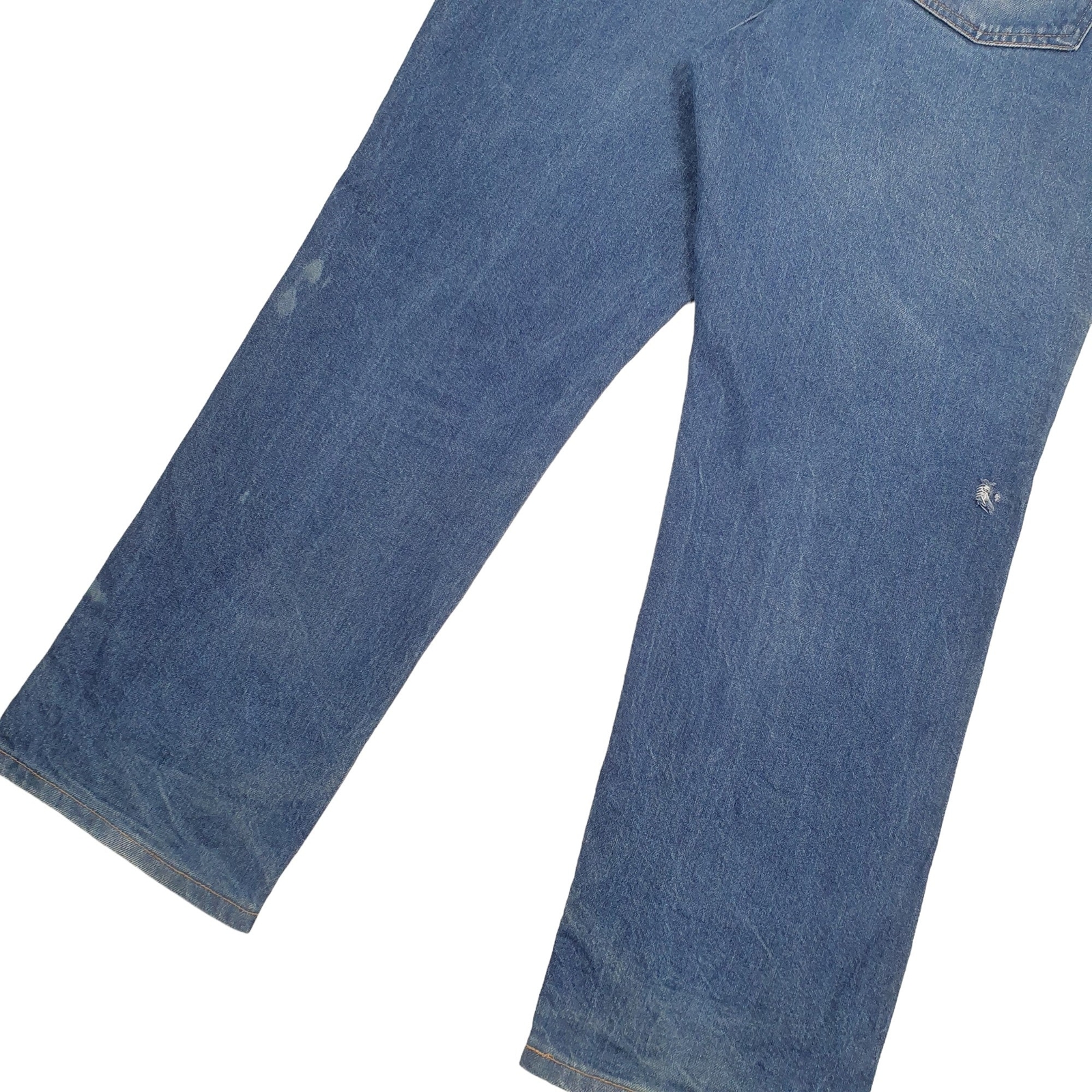 DICKIES Regular Jeans Straight Fit Blue Denim Trousers Mens W38 L30 image 3