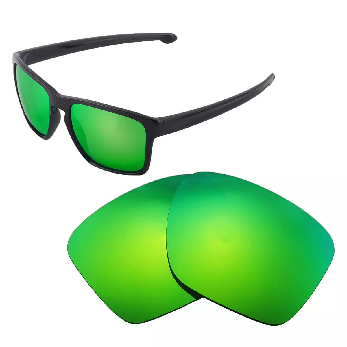 Walleva Emerald Polarized Replacement Lenses for Oakley Penny