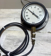 Marshalltown Manufacturing CO. Dual Purpose Vacuum & Pressure Gauge