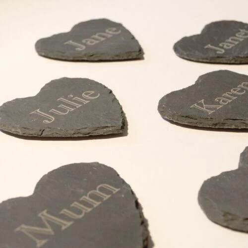 Sottobicchieri grigio ardesia