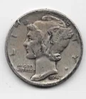 1943-S Mercury Dime - Nice Silver - #14