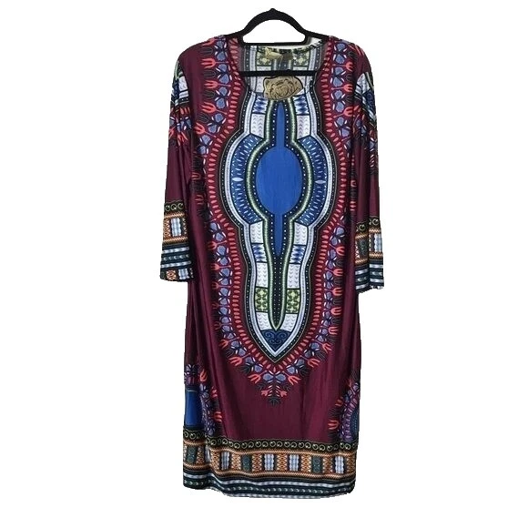 Vestidos Plus Tribal para Mujeres