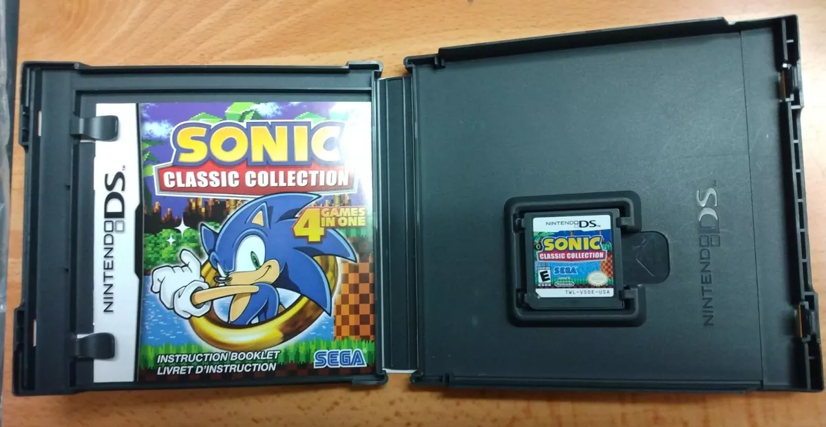 Sonic Classic Collection (Nintendo DS) Authentic Complete w/Manual Used  10086670356