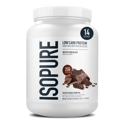 Chocolate Whey Protein Isolate Powder Low Carb 100% Pure 25g Per Serving 14