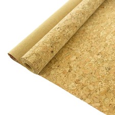 AOUXSEEM 11.8" x 52" 30cm x 132cm Real Cork Faux Leather Roll for