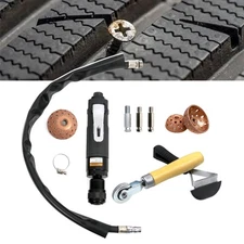 Sporacingrts Tire Repair Set Includes 2500rpm Low Speed Air Tire Buffer Tire ...