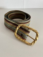 Vintage 1960's 70's Woven Hippie Belt Flower Power Woodstock Ect.