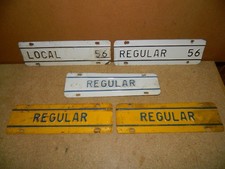 Lot Of 5 Kansas License Plate Tag Toppers Regular Local 1950s Lot Of 5 Kansas License Plate Tag Toppers Regular Local 1950s