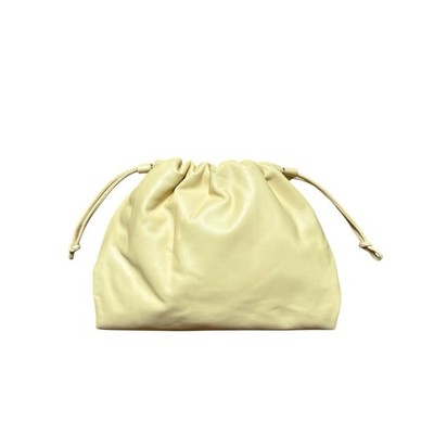 NWT COS Mini Cavatelli Leather Clutch Crossbody Bag - Butter