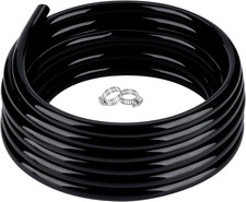 1/2" id - 100ft Black Vinyl Tubing Flexible PVC Tube Hybrid Hose Transfer Water