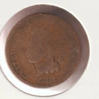 US Rare Old West 1881 Indian Head Penny Coin American Collection Shield Cent USA