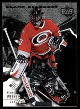 2003-04 Upper Deck Black Diamond Kevin Weekes Carolina Hurricanes #82