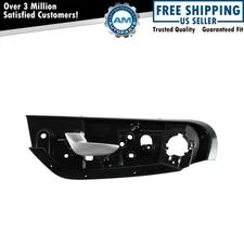 Front Left Interior Door Handle Black & Silver For 2005-2009 Volvo S60