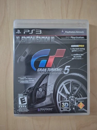 Gran Turismo 5 XL Edition (Sony PlayStation 3, 2010) CIB Tested