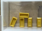 LEGO Parts - Pearl Gold Minifigure, Utensil Ingot 1 x 2 - No 99563 - QTY 5