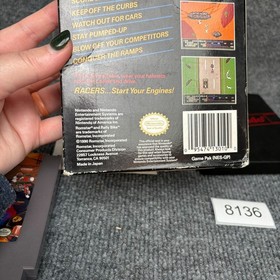 Rally Bike NES Nintendo Entertainment System Complete w/ Manual Box CIB VGC