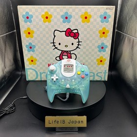 SEGA Dreamcast HKT-3000 Hello Kitty Skeleton Blue Console Limited Edition