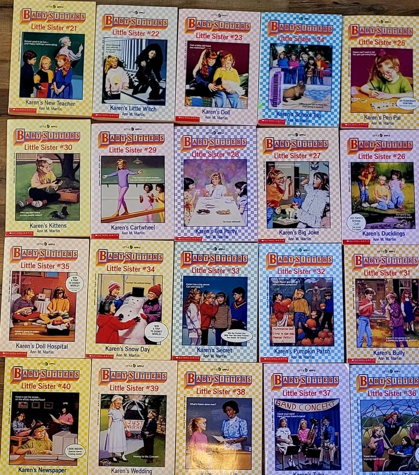 Lot 53 Books Baby-Sitters Little Sister Good Condition. 1988-2000. - Imagem 2 de 4