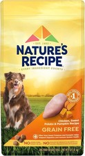 Recipe Grain Free Chicken, Sweet Potato  Pumpkin Recipe Dry Dog Food, 4 lb. Bag