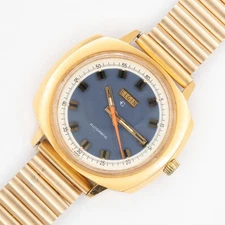 Vintage 1970s Elgin Cal. 996 / AS 1902 17-Jewel Automatic Wristwatch, Keeps Time