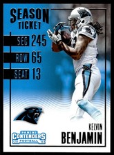2016 PANINI CONTENDERS KELVIN BENJAMIN #45 CAROLINA PANTHERS 1466