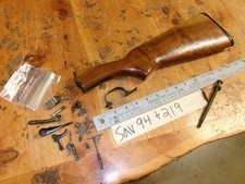 Savage Model 94 219 American Black Walnut Stock With Numerous Parts Savage Model 94 219 American Black Walnut Stock With Numerous Parts