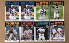 2021 TOPPS BASEBALL 35TH ANNIVERSARY 1986 INSERT LOT OF 38 NM/MT
