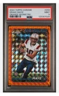 2024 Topps Drake Maye Orange Geometric /25 PSA 9