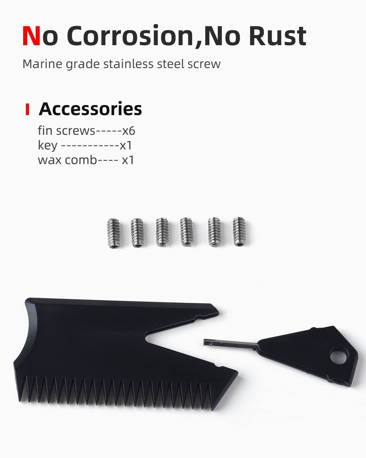 Surfboard Thruster Fins Set Compatible With Fcs Style Fin Box Fiberglass Reinfor