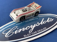 1972 Aurora AFX Porsche 510k 6 Can-Am HO Slot Car. L M