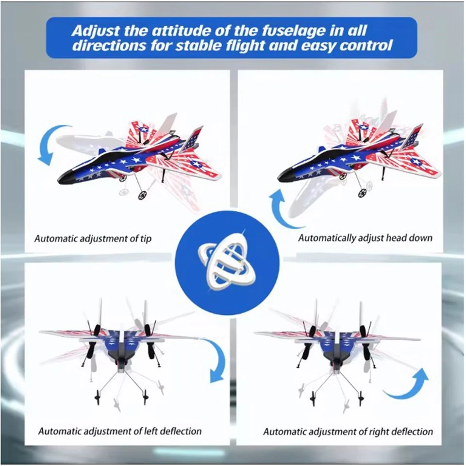 Mini RC Plane 2.4G MPP Remote Control Glider Training Airplane Fixed Wing Crash - Image 4 of 4