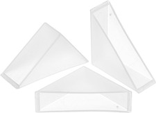 8Pcs Plastic Corner Protectors 12X50Mm Right Angle Shape Glass Corner Guards Cus