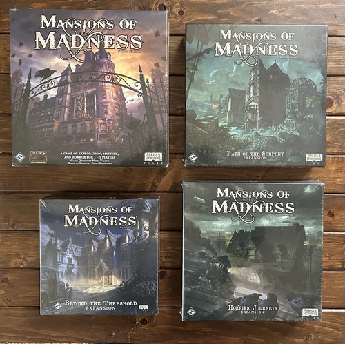 Mansions of Madness 2nd Edition Board Game Bundle New Sealed - Picture 1 of 14