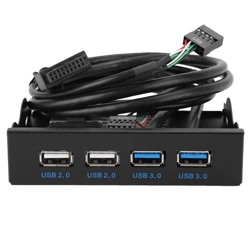 3 5-Zoll-Frontblende Mit 19-poligem T9-Pin-High-Speed-USB-3.0- Und USB-2.0-