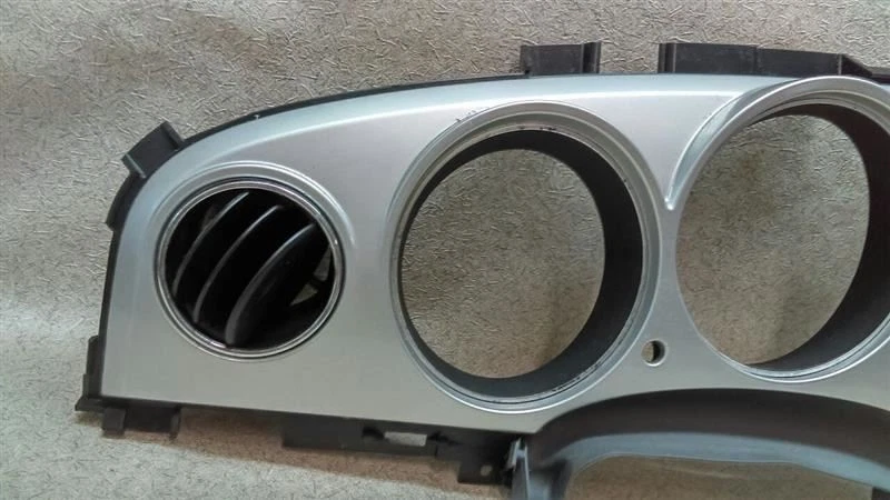 Bisel Cluster plateado compatible con Chrysler PT Cruiser 2006 2007 2008 2009 2010 Y15175698 Foto 2 de 4