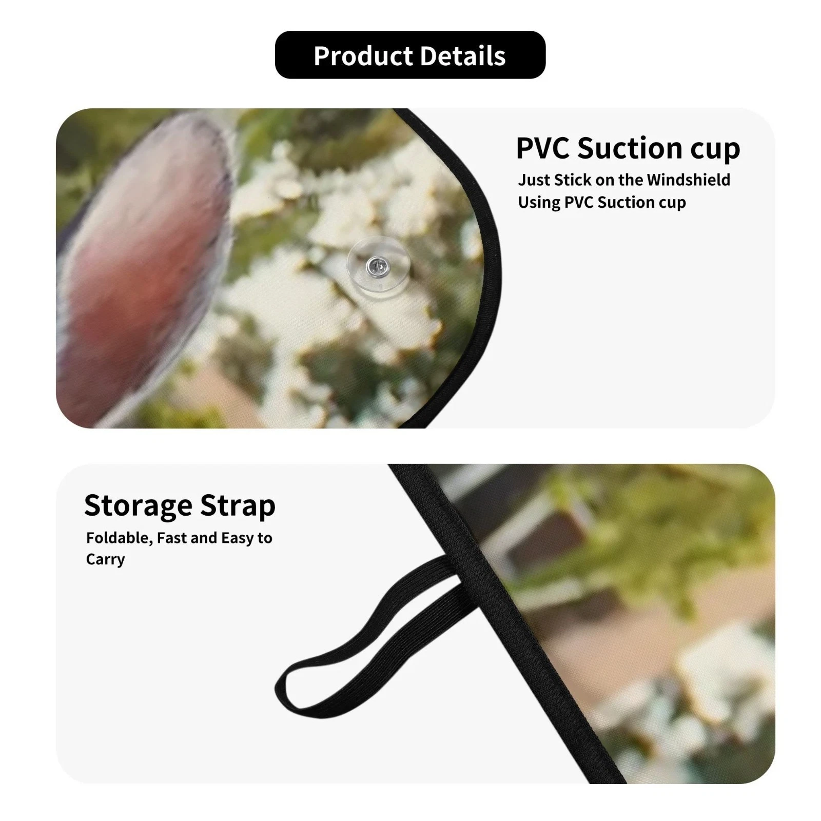 Cute Stitch Driving with Girl Car Sun Shade Front Windshield Cover Funny Cartoon