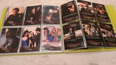 The Vampire Diaries TradingCards Sammelkarten Staffel 1 VOLLSTÄNDIG