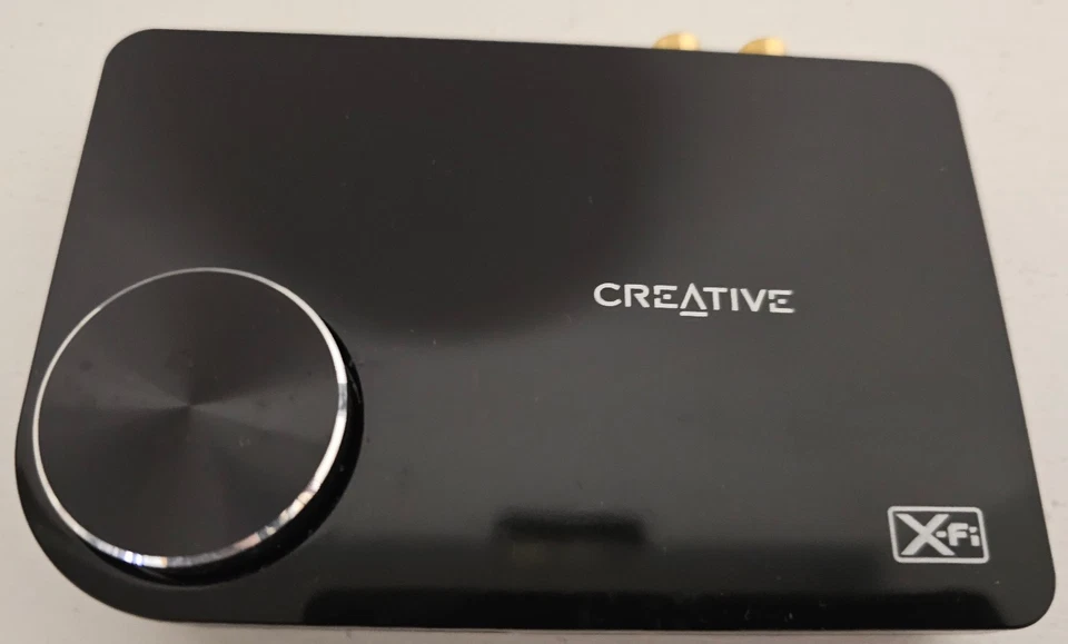 Creative Sound Blaster X-Fi Surround 5.1 USB Sound Card SB1090 With Cord & CD - Image 3 of 4