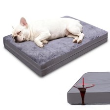 Waterproof Dog Bed for Crate - Outdoor Dog Crate Bed for Small Dogs, Orthoped...