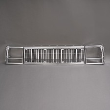 3pcs Chrome Front Grilleheadlight Door Bezel Set For 1991-1996 Jeep Cherokee 3pcs Chrome Front Grilleheadlight Door Bezel Set For 1991-1996 Jeep Cherokee