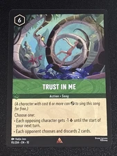 Disney Lorcana Whispers in the Well Trust In Me 95/204 NM Rare