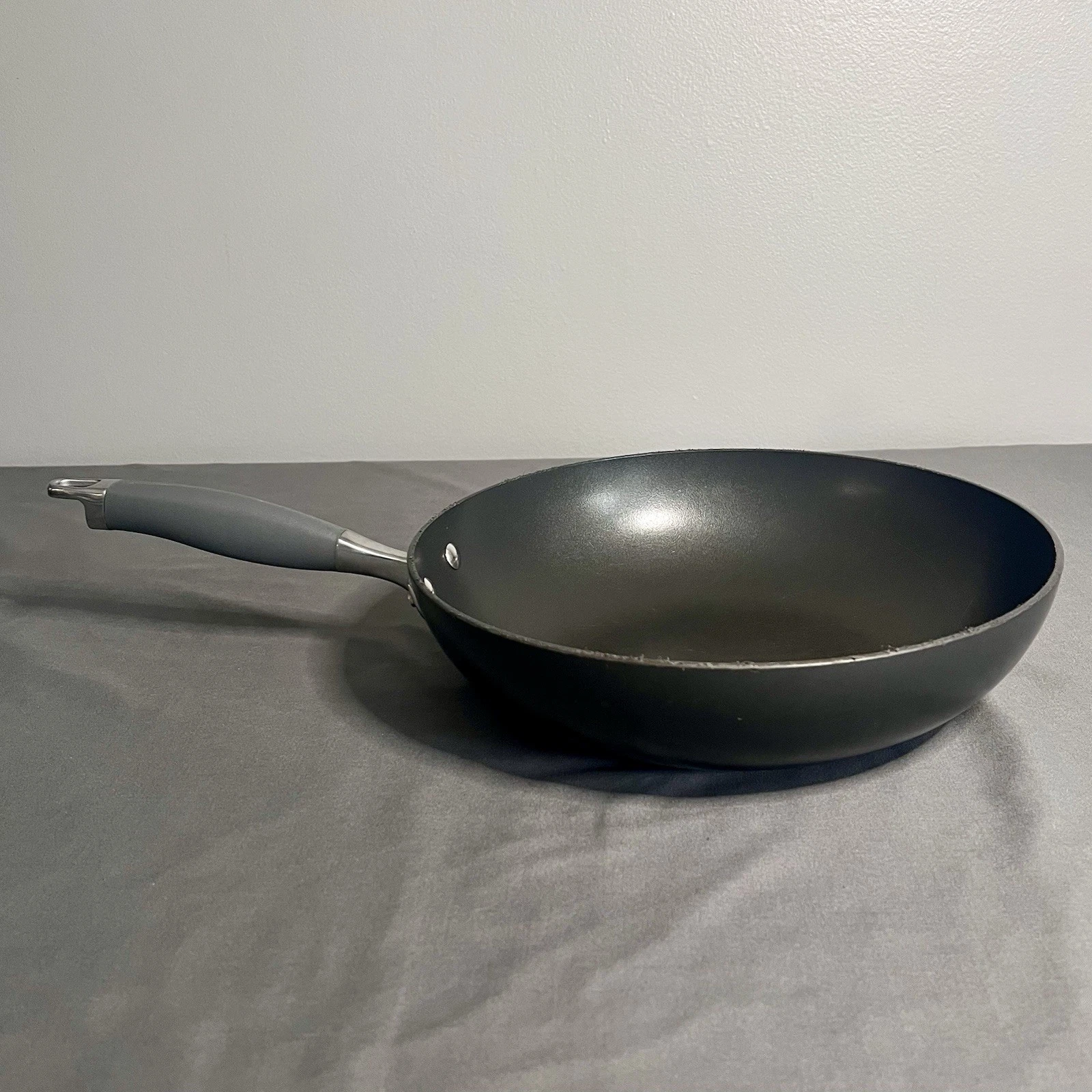 Analon Advanced Home 12” Stir Fry Pan Hard Anodized Non-Stick