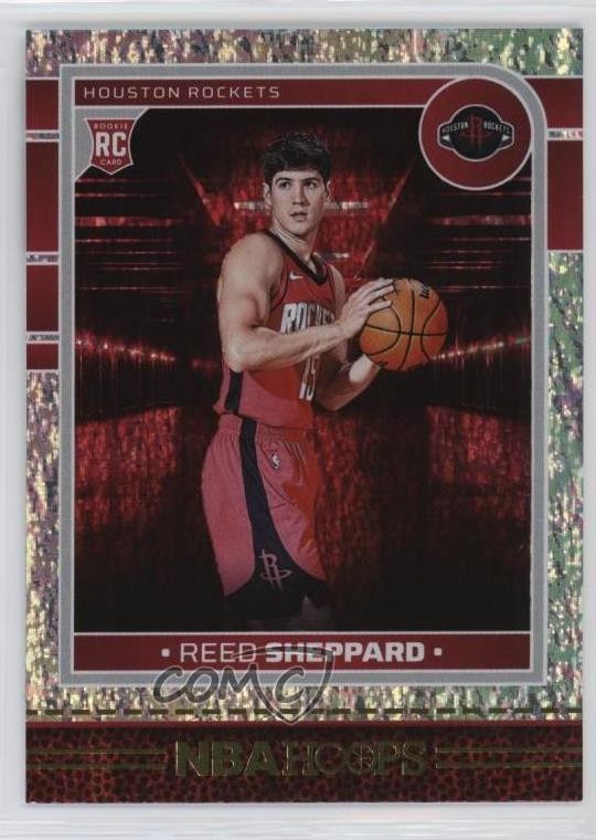 2024-25 Panini NBA Hoops Rookies Texture Reed Sheppard #233 1co7