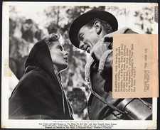 1943 Original Press Photo Whom the Bell Tolls Scene Ingrid Bergman Gary Cooper
